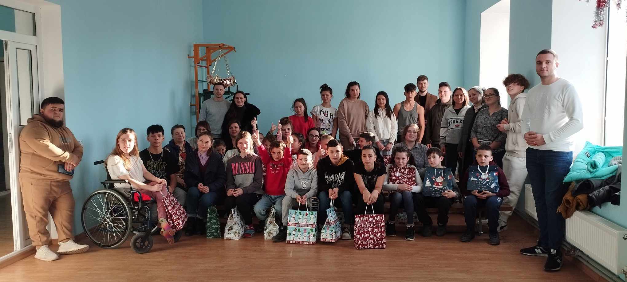 Children celebrating 2023